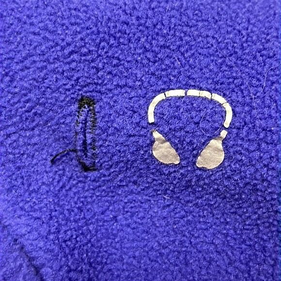Calvin Klein Woman’s Performance Purple Zip-Up High Collar Fleece w/ Pockets-Med - Picture 13 of 14